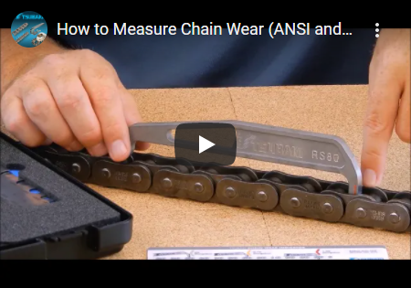 Como usar o kit de medição de desgaste da corrente
